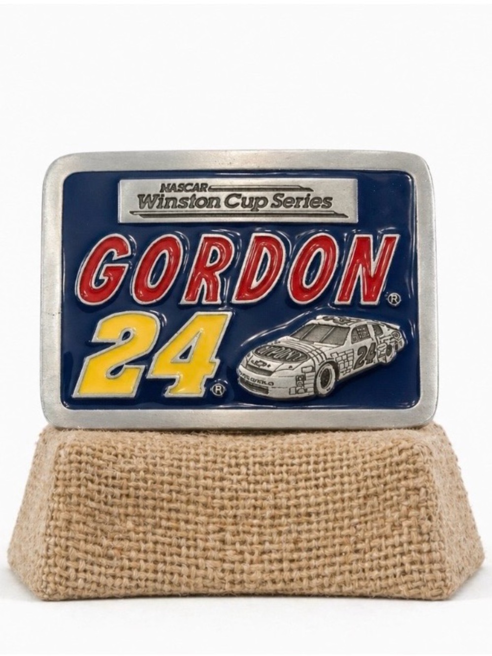Vintage 1998 Gordon 24 NASCAR Winston Cup Series Belt Buckle